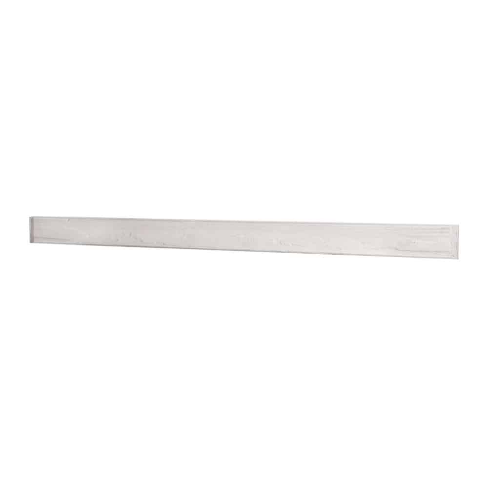 Betonplaat lariks motief dubbelzijdig wit (184 x 12 cm) Betonplaat lariks motief dubbelzijdig wit (184 x 12 cm)