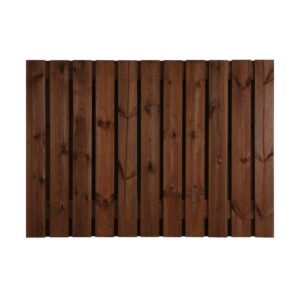 Nobifix houten - schermen 23 planks 180 x 130 cm - recht