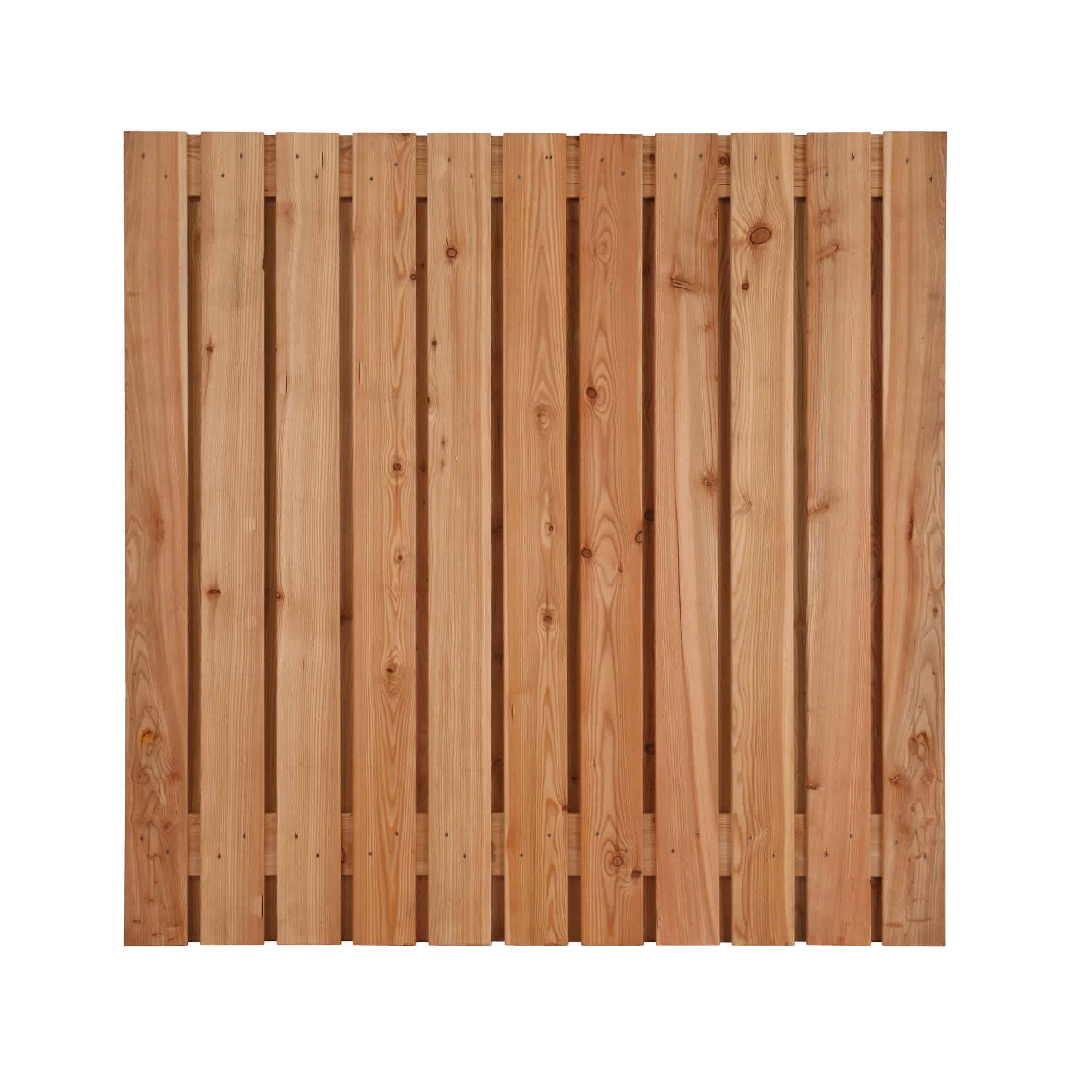 Douglas houten - schermen 23 planks 200 x 180 cm - recht Douglas houten - schermen 23 planks 200 x 180 cm - recht