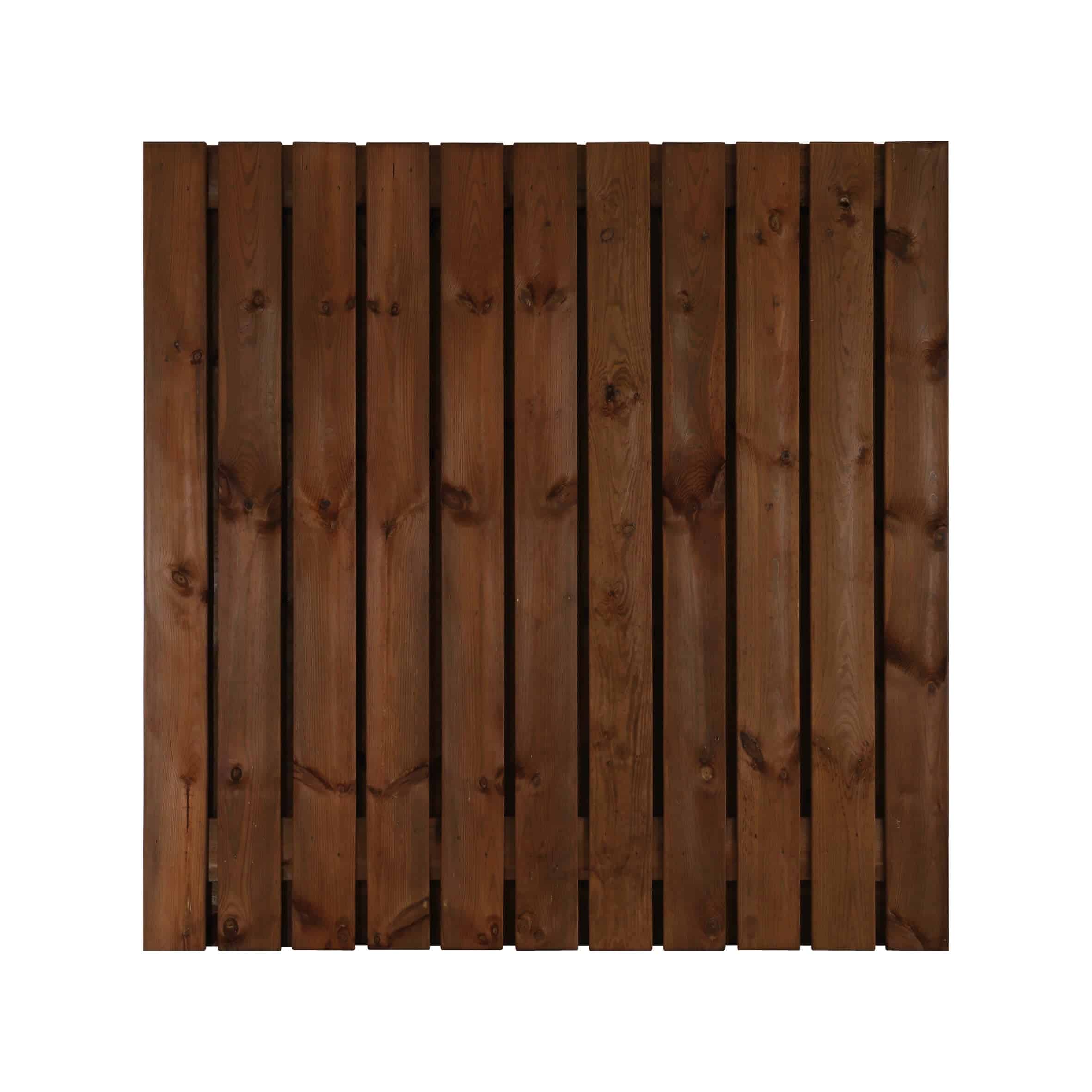 Nobifix houten - schermen 23 planks 180 x 165 cm - recht Nobifix houten - schermen 23 planks 180 x 165 cm - recht