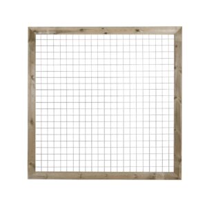Grenen houten betonijzertrellis 180 x 180 cm