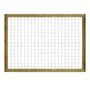 Grenen houten betonijzertrellis 180 x 130 cm